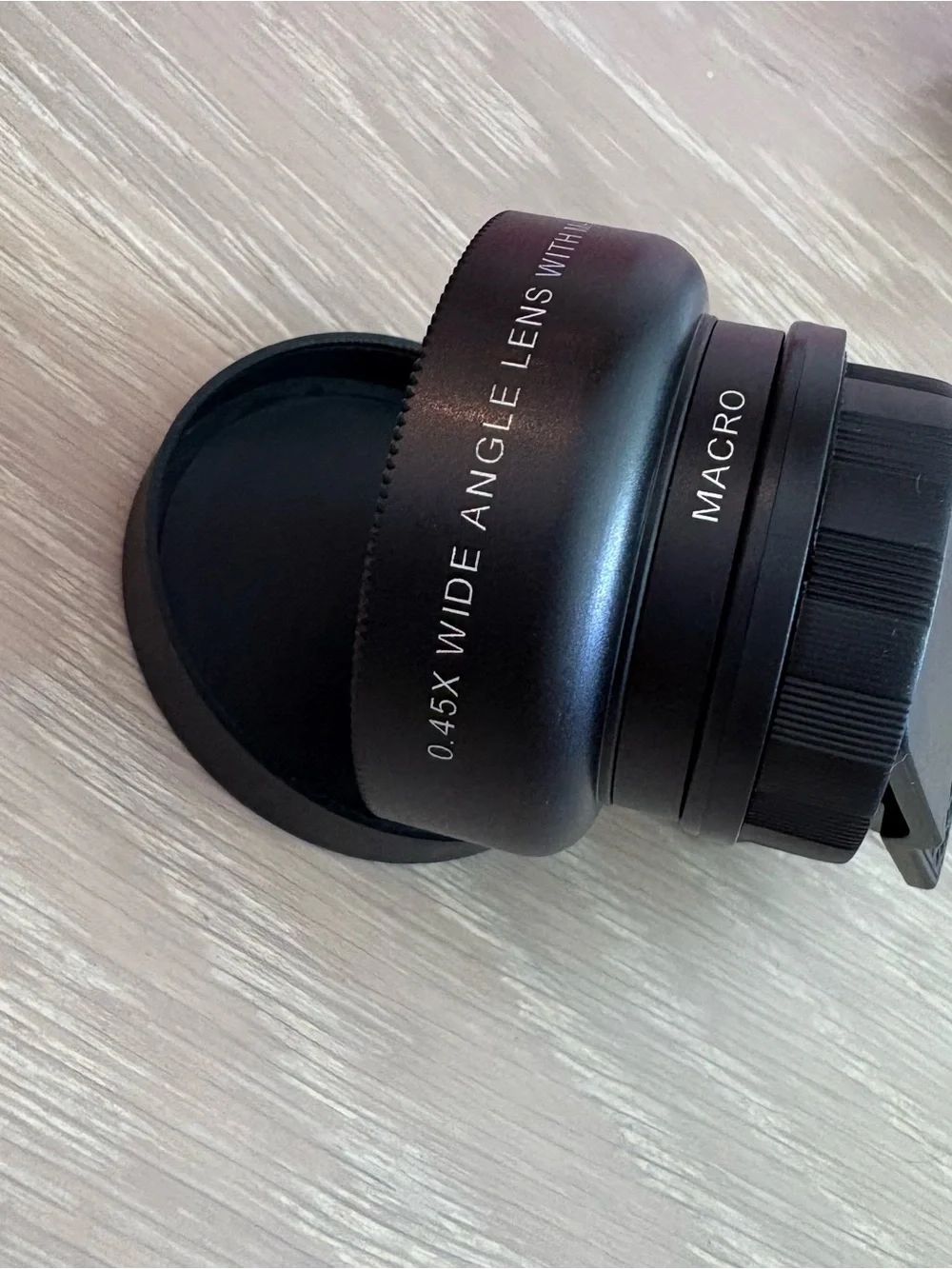 Macro Wide Angle Camera Lens - Black